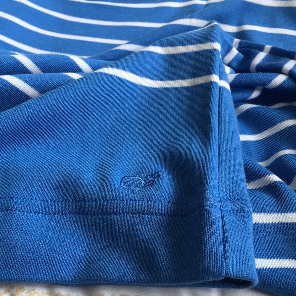 Vineyard Vines Blue and White Tank Dress. New with tags. Size 3X. - Picture 5 of 8